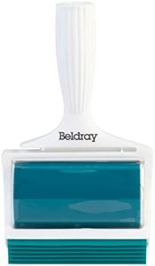 Beldray LA072597EU Handheld Lint Roller – TPR Gel Pet Hair Remover With Squeegee, Sticky Washable & Reusable Fur Removal, Removes Fluff, Fuzz, Dog & Cat Hair From Clothes/Upholstery/Cars, Pet Plus+