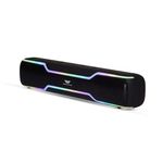 Weeknd Sound Wave Mini 20W Bluetooth Speaker, 3000mAh Battery, 2-3 Hours Playtime, TF Card, USB, FM Radio, AUX-in, RGB Lights