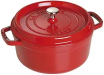 STAUB Cast Iron Dutch Oven 4-qt Rou