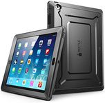 SUPCASE Unicorn Beetle Pro Series Heavy Duty Dual Layer Design with Impact Resistant Full-Body Hybrid Protective Bumper Case with Retina Display for Apple iPad 3 & 4, Black