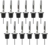 JBtek (12 Pack Stainless Steel Clas