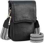 CHOLISS Cell Phone Crossbody Purse Small Cross Body Bag for Woman Leather Travel Wallet Shoulder Handbags with Card Slots