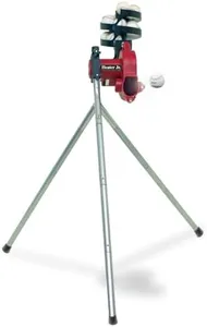 Heater Sports Junior Baseball Pitching Machine, Portable, and Adjustable with Variable Speed and Angle, Perfect for Kids' Batting Practice, Skill Development, and Backyard Training