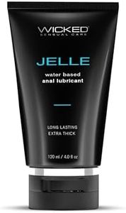 Wicked Sensual Care Wicked Jelle Water Based Anal Lubricant Unscented 4 Oz