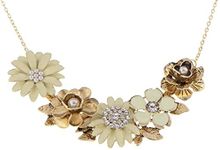 Alilang Womens Flower Rhinestones P