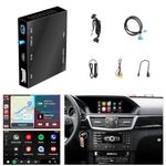 Wireless CarPlay Android Auto Mirroring Retrofit Kit, 2024 Latest Version, USB Stick Playback, HDMI, Compatible with Mercedes-Benz A/B/C/E/S CLA GLK GLC GLK AMG NTG 4.5/4.7 System 2012-2014