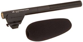 Sennheiser Professional Audio MKE 600 Professional Shotgun XLR Unidirectional Microphone For Video Cameras Ideal For Youtubers,Vloggers,Filmmakers,Mobile Journalism (Black)