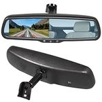 EWAY Interior Backup Rear View Replacement Anti-Glare Mirror Built in TFT LCD 4.3" Monitor with Bracket - Ford F150/F250/350, Toyota Tacoma, Jeep, Chevrolet Silverado, GMC Sierra, Dodge Ram, Toyota Tundra, Corolla, etc.