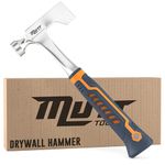 AMERICAN MUTT TOOOLS Drywall Hammer Hatchet – 14 Oz Hammer for Drywall – Drywall Hammers, Drywall Axe Tool, Drywall Hatchet Hammer, Lath Hammer, Gypsum Hammer, Martillo Para Drywall