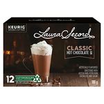 Laura Secord Hot Chocolate Mix K-Cup Coffee Pods, 12 Count for Keurig Coffee Makers