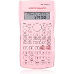 KK-82MS-D Portable Scientific Calculator Engineering Scientific Functional Calculator with 240 Functions Two-Line Display for Back to School Supplies Students Teachers Business Office Home(Pink)