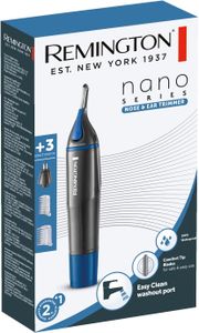 Remington Men’s Nose, Ear & Eyebrow Trimmer – Waterproof, Cordless, 2 Combs