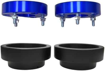 JINGLING Entretoises de Suspension avant 2.5" Blocks de Suspension arrière 2" Kits de Levage for Land Cruiser Prado LC120 LC150 2002-2019 Resort adaptateur de levage (avant et arrière)