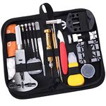 Watch Repair Kit, Ohuhu 192 PCS Watch Battery Replacement Tool Kit, Watch Link Removal Tool, Watch Back Remover Tool, Watch Tool Kit, Watch Repair Tools with Carrying Bag