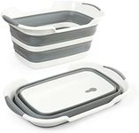 Collapsible Dog Bathtub, Dog Tubs for Bathing, Portable Tub, Dog Wash Tub, Pet Tub and Dog Bath Tub for Dog/Cat/Pet and Puppy Bath Tub, Dog Tub for Pets and Cats (Gray)