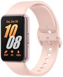 Samsung Galaxy Fit3, 1.6" AMOLED Display, 13 Days Battery Charge, Sleep Monitoring, Fall Detection - Pink Gold (CAD Version & Warranty)