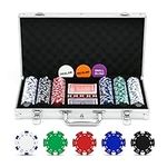 NOLIE Casino Poker Chip Set 300 PCS