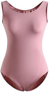 DANSHOW Tank Leotards for Women Dance Ballet Adult Gymnastics(YW4030-XL-22)