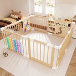 YZNVCG Baby Playpen - Adjustable Mu