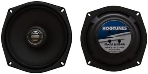 Hogtunes 352R-AA 5.25" Rear Speakers (2 Pack), Fits 1998-2013 Harley-Davidson Motorcycles