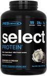 PEScience Select Protein Powder, Cookies and Cream, 55 Servings