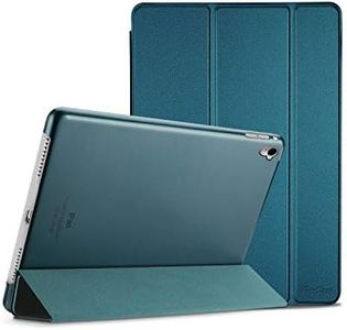 ProCase Smart Case for iPad Pro 9.7 Inch 2016, Ultra Slim Lightweight Stand Smart Case Shell with Translucent Frosted Back Cover for iPad Pro 9.7 Inch (A1673 A1674 A1675) -Teal