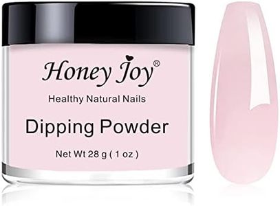 28g/Box Dipping Powder French Manicure Pink and White Clear Transparent Starter Kit Dip Powder Nails No Cure,0.98oz per box, Clear Natural Pink