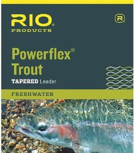 Rio: Powerflex Trout Leaders, 3 Pk, 9ft 4X