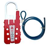 Loto Product India Cable Lockout Tagout device with 2 meter cable Lockout/Tagout Multipurpose