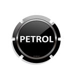 Piston Graphics Car Petrol Sticker in Black Elegant Color