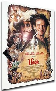 Instabuy Poster Locandina - Robin Williams - Hook - Capitan Uncino (1991) A4 30x21cm