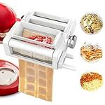 ANTREE 3-1 Ravioli Maker & Pasta Maker Attachment for KitchenAid Stand Mixers Included Ravioli Maker, Pasta Sheet Roller and Pasta Spaghetti Cutter Accessories