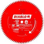 Freud D1084L 10-Inch Diameter 84t TCG Saw Blade with 5/8-Inch Arbor