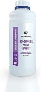 CPF Solutions Non Chlorine Shock Granules 1kg - for hot tubs, swim spa's and pool. For Bromine & Chlorine water environments