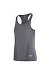 TCA Women's Workout Vest – Lightweight Sleeveless Sports Vest for Running, Training, and Fitness - Quiet Shade, M
