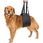 Dog Sling for Large Dogs Hind Leg Support - Dog Lift Harness for Back Legs, Easy-to-Use Elderly Dog Lifter, Dog Rear Lift Harness for Canie Hip Arthritis, Cruciate Ligament Rehabilitation (Large)