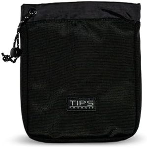 Blue Tees Golf TIPS Valuables Pouch Durable Ballistic Nylon Travel Pouch with Drawstring Closure & Aluminum Snap Hook for Secure Storage, Ideal for Travel & Everyday Use