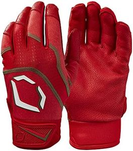 EvoShield Youth Khaos Batting Gloves - Scarlet