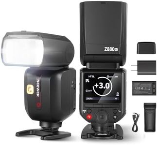 NEEWER Z880-N 2.4G i-TTL Camera Flash Speedlite for Nikon, Upgraded UI, Adjustable Modeling Lamp, TTL/M Quick Switch TCM Key, 76Ws Speedlight 1/8000s HSS 7.4V/2600mAh Battery 480 Full Power Flash