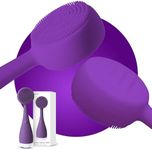 PMD Beauty Clean Mini - Smart Facial Cleansing Device with Silicone Brush & Anti-Aging Massager - Waterproof - SonicGlow Vibration Technology - Clear Pores and Blackheads - Lift,Firm,and Tone Skin
