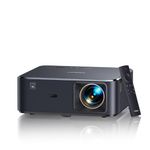 Projector 4K with Google TV 11.0, Smart Projector with Sound by JBL/Dolby Audio/NFC/Auto Focus/Keystone, 800 ANSI YABER K2s WiFi 6 Bluetooth Projector, FHD 1080P Outdoor/Home Projector for Bedroom