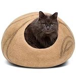 MEOWFIA Premium Felt Cat Bed Cave -