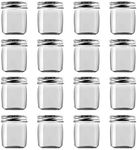 novelinks 8 Ounce Clear Plastic Jar