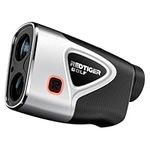 REDTIGER Range Finder Golf, 1200 Yards Golf Rangefinder with Slope, Light-Adaptive Display, 7X Magnification, Flag Lock Vibration, Rechargeable Laser Range Finder with Magnet