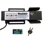 Mageway 24VDC Automatic Electric Gate Lock for Swing Gate Opener Gate Operator Automatic Gate Openers, Fail Secure Solenoid Lock, Pre-Wired 16 ft UL Cable