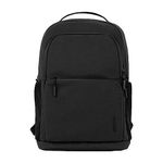 Incase Facet Backpack - Multi-Functional Backpack with Laptop Compartment - Business Travel Backpack with Durable Exterior, Black, 25L, Compact