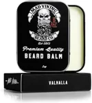 Mad Viking Valhalla Beard Balm – Non-Greasy Balm to Soften and Style with a Medium Hold - Made with Shea Butter, Beeswax & Premium Oils - Smooth Sandalwood & Vanilla Scent, Made in the USA - 2oz