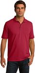 Port & Company 5.5-Ounce Jersey Knit Polo Shirt, Red, Large