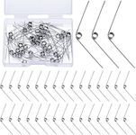 40 Pcs Stainless Steel Small Torsion Spring 0.5 Wire Diameter Outside Diameter 4.5 mm Mechanical Tiny Torsional Spring 120° Deflection Spring Assortment for Repair Woodworking DIY