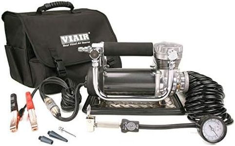 VIAIR 440P - 44043 Portable Compressor Kit, Black, Tire Pump, Truck/SUV Tire Inflator, for up to 37 Inch Tires